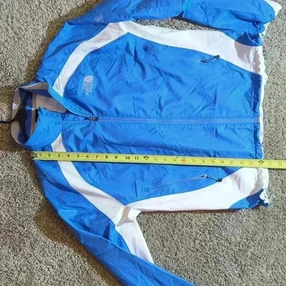 The North Face Blue and White Jacket flight series, large - Picture 8 of 9
